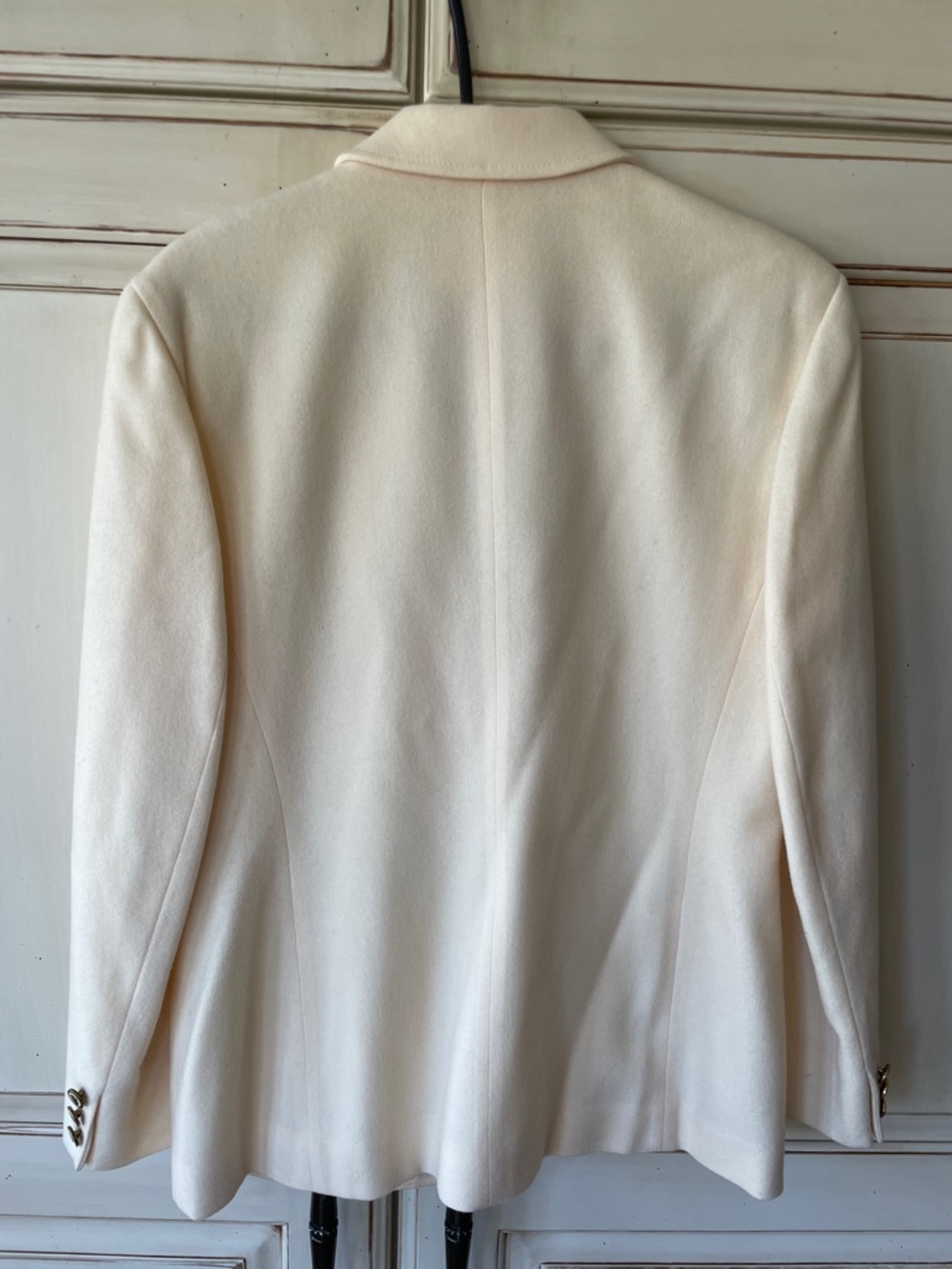 Pendleton Cream Single-Breasted Blazer Jacket - Picture 5 of 8